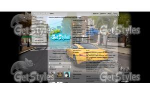 GTA 4 тема для контакта