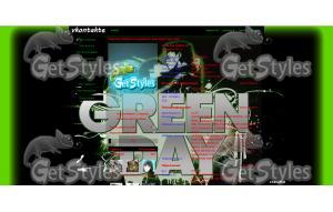 Green Day тема для контакта