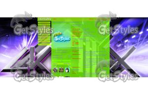 Skrillex тема для контакта