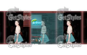Crystal Reed тема для контакта