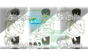 АНИМЭ тема для контакта