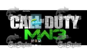 Call of Duty MD3 тема для контакта