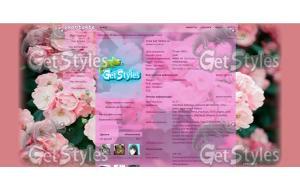 цветы тема для контакта