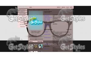Glases By FoG тема для контакта