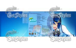 Anime Of Windows тема для контакта