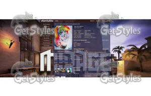 CS GO Mirage тема для контакта