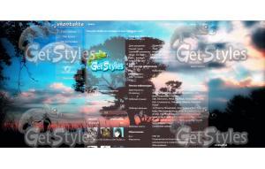 Пейзаж тема для контакта