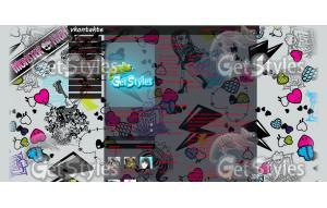 monster high тема для контакта