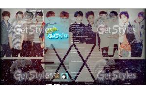 EXO тема для контакта
