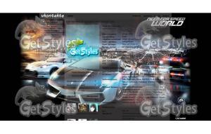 NFS WORD тема для контакта