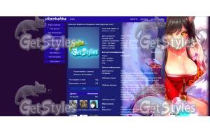 Leagueоf Legends_ Ahri тема для контакта