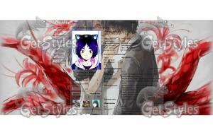 Tokyo Ghoul тема для контакта