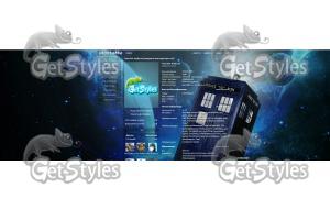 Doctor Who  Tardis тема для контакта