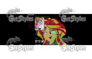 sunset_shimmer тема для контакта