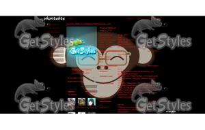 monkey тема для контакта