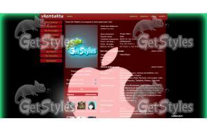 Applehas тема для контакта