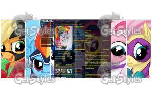 MLP пони тема для контакта
