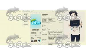 Harry Styles тема для контакта