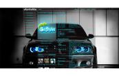 BMW M3 Blue Lights