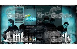 LinkinParkWallpaper тема для контакта