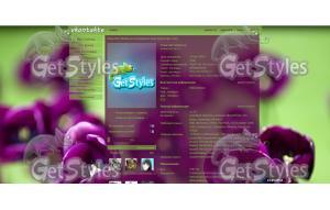 Тюльпаны тема для контакта