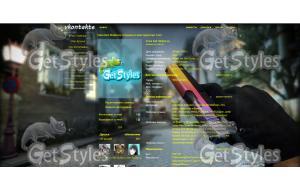 Counter Strike тема для контакта