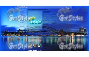 Вечерняя красота! тема для контакта