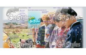 BTS  тема для контакта