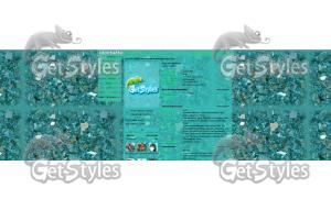 Для любителей бирюзы тема для контакта