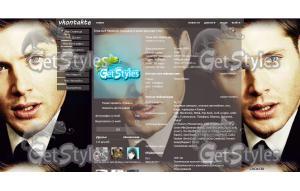 Jensen Ackles  тема для контакта