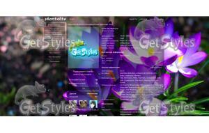 Flower тема для контакта