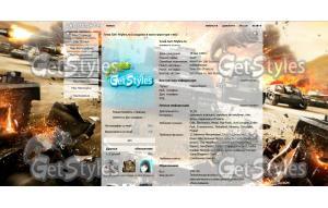 WorldOfTanks тема для контакта