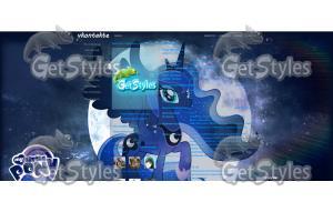 Princess Luna тема для контакта