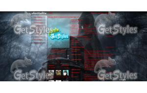 Gothic Style тема для контакта