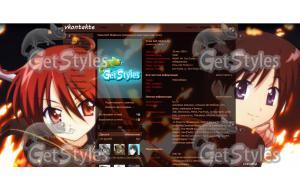 Аниме Shakugan no Shana тема для контакта