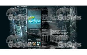 wolverine_by_ELS тема для контакта