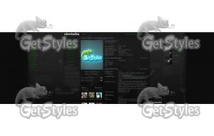 Hacker тема для контакта