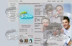 One Direction тема для контакта