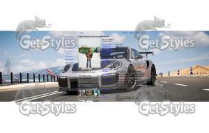 Porsche тема для контакта