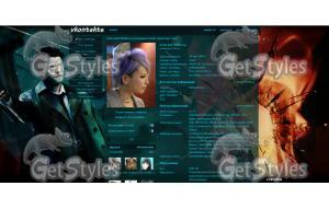 THE Castiel тема для контакта