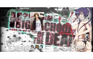 school 3 тема для контакта