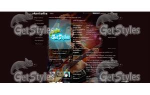 Рок во всём! тема для контакта