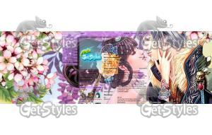 среди цветов тема для контакта