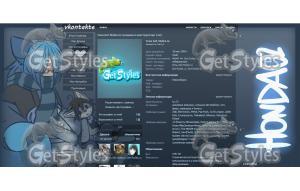 HONDA02 THEME тема для контакта