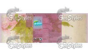 flowers тема для контакта