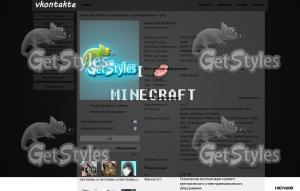 i love vinecraft тема для контакта