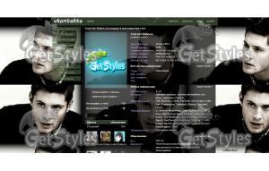 Jensen Ackles тема для контакта