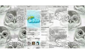 Совы тема для контакта