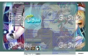 miku тема для контакта