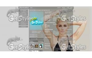 Miley Cyrus тема для контакта